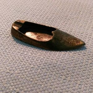 Vintage, handmade in India ashtray